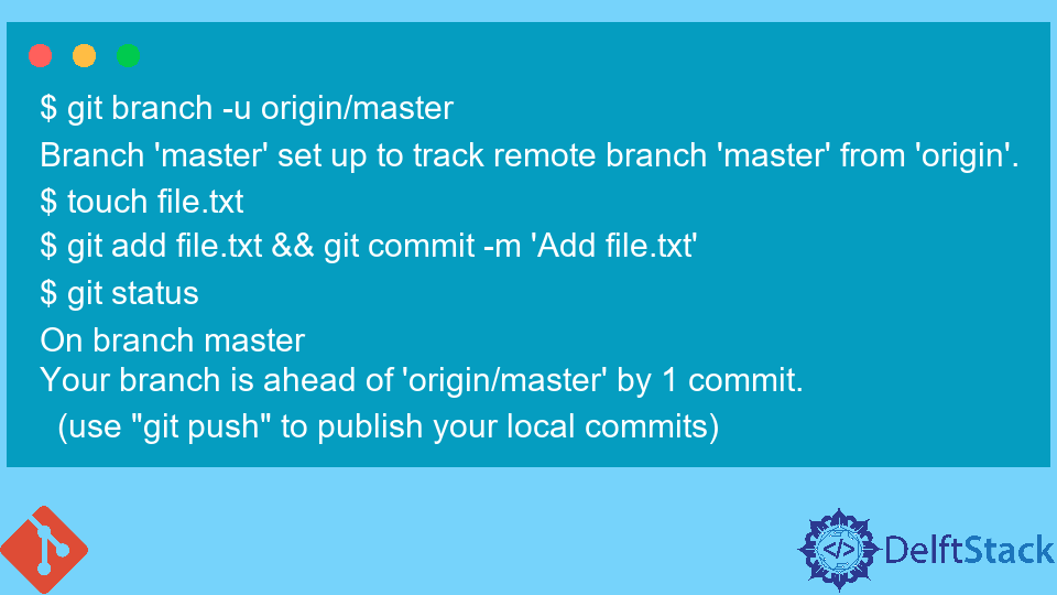 how-to-set-git-upstream-for-a-respository-and-a-branch